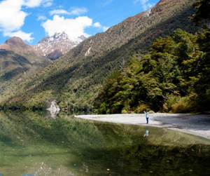 Camping under the southern stars in Fiordland